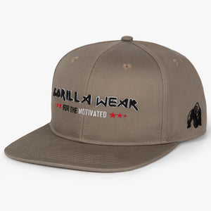 Gorilla Wear Wayne Snapback - Brown - Urban Gym Wear