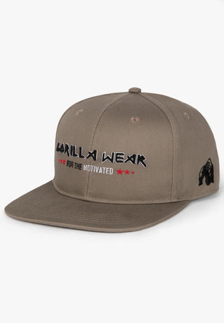 Gorilla Wear Wayne Snapback - Brown - Urban Gym Wear