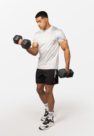 Gorilla Wear Westley T-Shirt - Light Grey - Urban Gym Wear