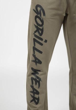 Gorilla Wear Wilton Sweatpants - Army Green - Urban Gym Wear