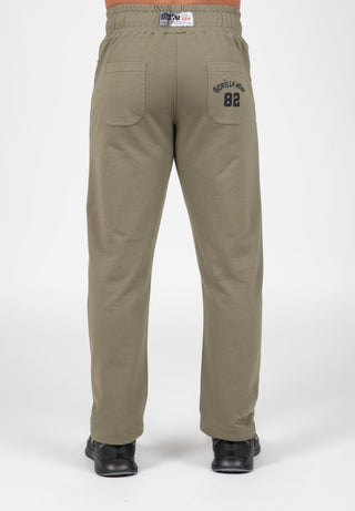 Gorilla Wear Wilton Sweatpants - Army Green - Urban Gym Wear