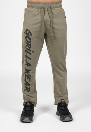Gorilla Wear Wilton Sweatpants - Army Green - Urban Gym Wear