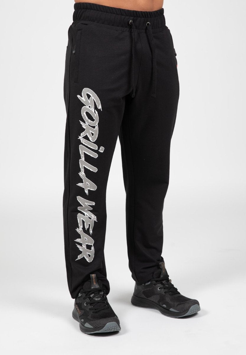 Gorilla Wear Wilton Sweatpants - Black - Urban Gym Wear