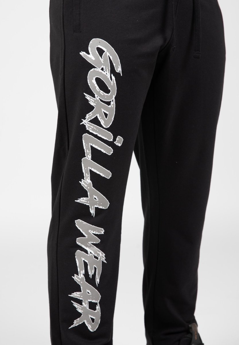 Gorilla Wear Wilton Sweatpants - Black - Urban Gym Wear