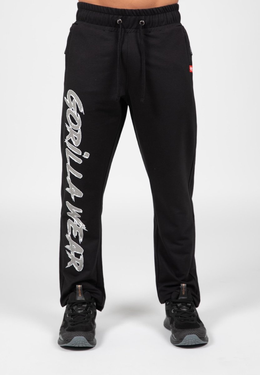 Gorilla Wear Wilton Sweatpants - Black - Urban Gym Wear