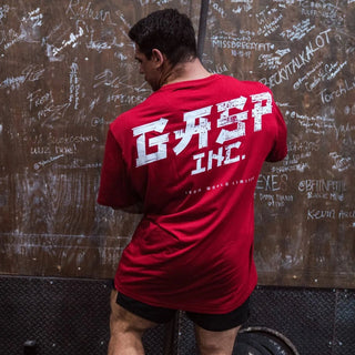 GSP Nahma Original Tee - Chili Red - Urban Gym Wear