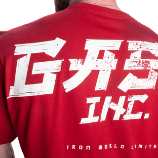 GSP Nahma Original Tee - Chili Red - Urban Gym Wear