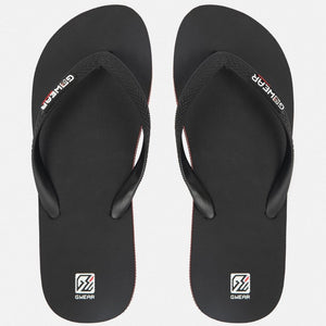 Gwear Flip-Flops - Black - Urban Gym Wear