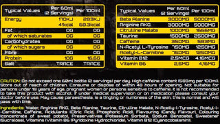 NXT Nutrition TNT Nuclear Shot 12 x 60ml - Urban Gym Wear