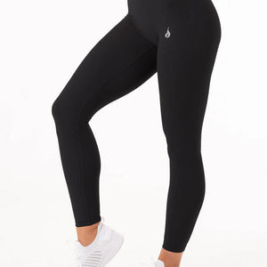 Ryderwear NKD High Waisted Leggings - Black - Urban Gym Wear