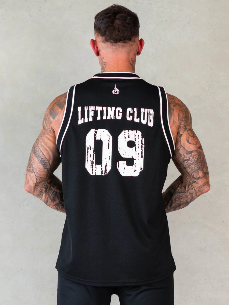 Ryderwear Octane Mesh Jersey - Black - Urban Gym Wear