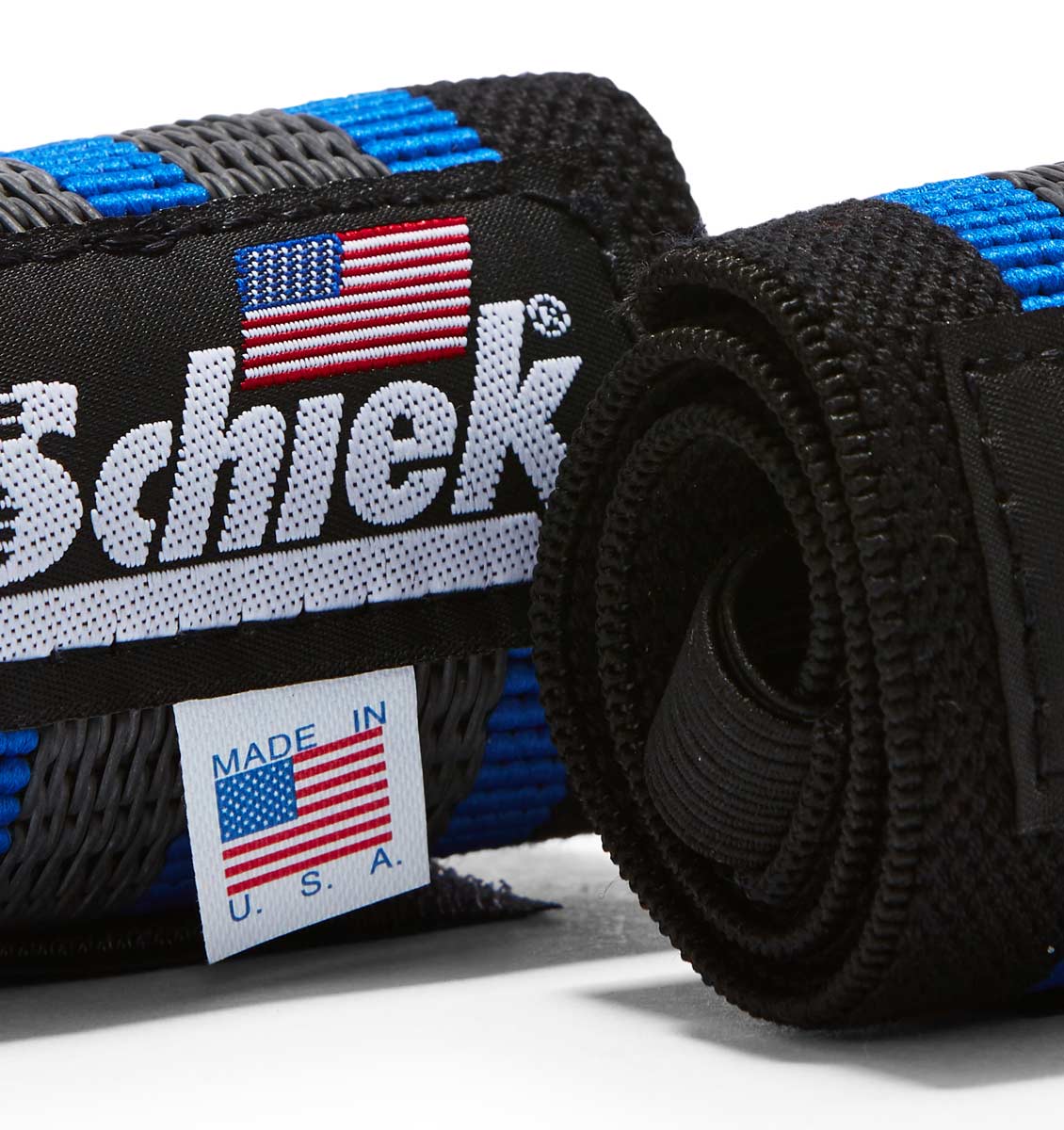 Schiek Blue Line Wrist Wraps 24 Inch - Urban Gym Wear