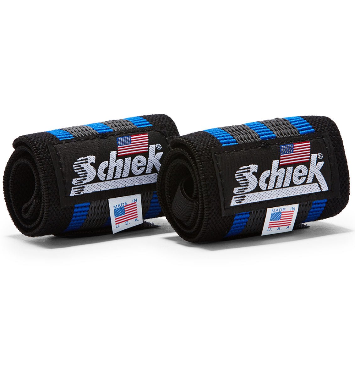 Schiek Blue Line Wrist Wraps 24 Inch - Urban Gym Wear