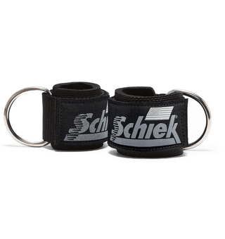 Schiek Model 1700 Ankle Straps - Black Out - Urban Gym Wear