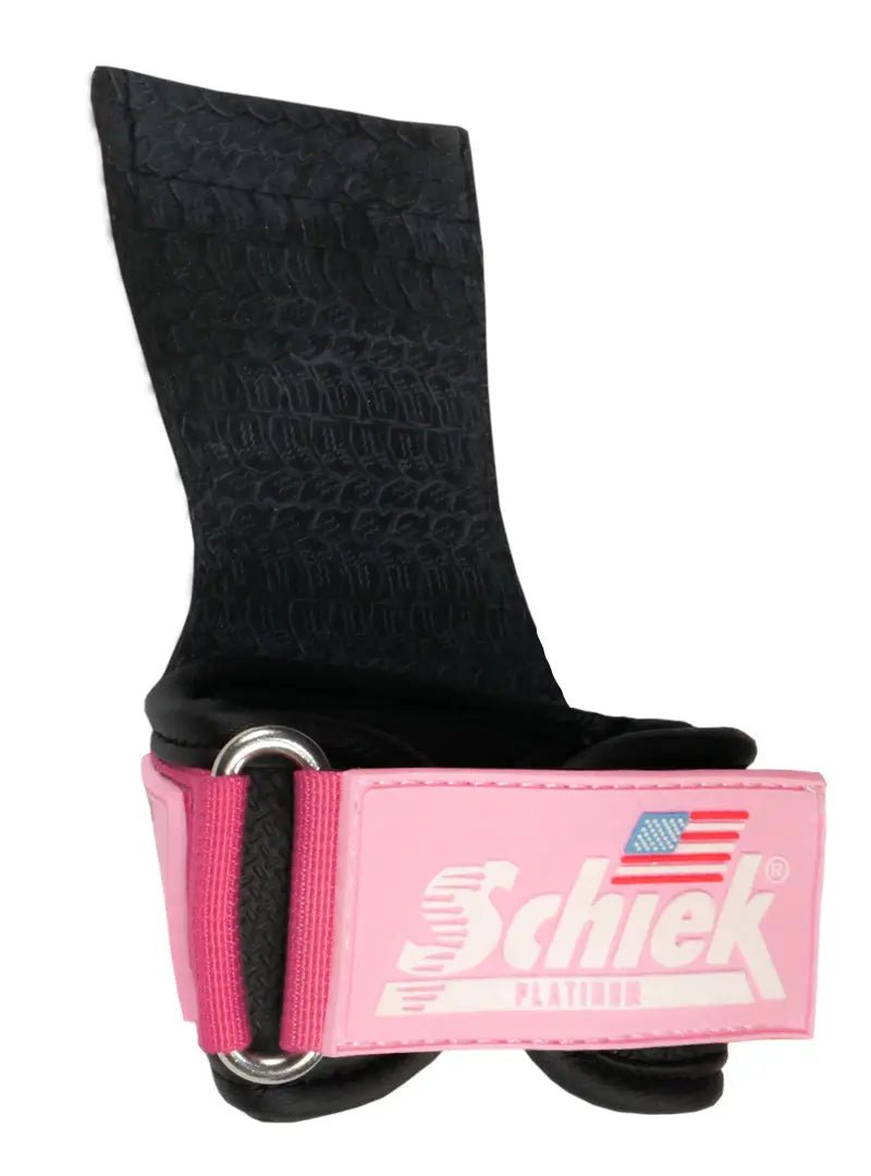 Schiek Model 1907 Platinum Edition Grips - Pink - Urban Gym Wear