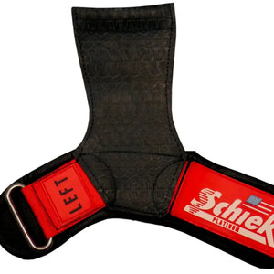 Schiek Model 1907 Platinum Edition Grips - Red - Urban Gym Wear