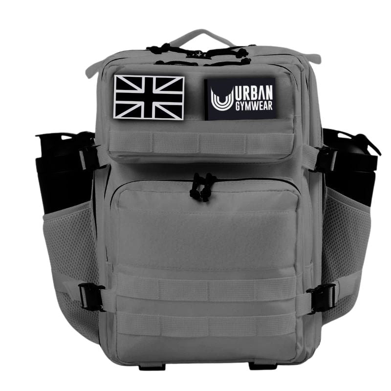 Urban Gym Wear Tactical Backpack 25L Grey Urban Gym Wear