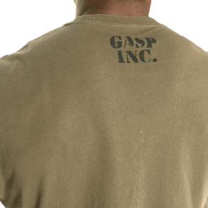 GASP Basic Utility Tee - Wash Green