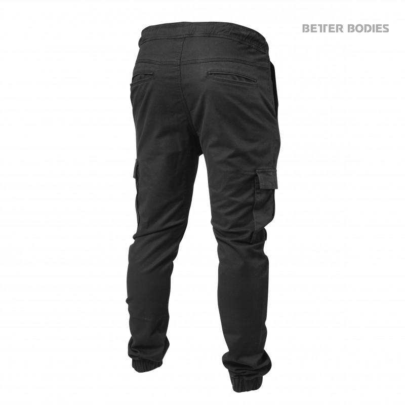 Better Bodies BB Alpha Street Pant - Wash Black