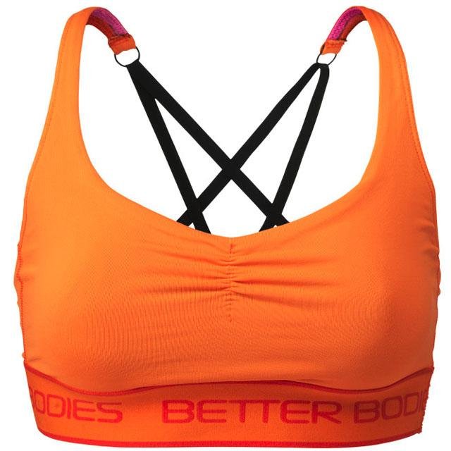 Better Bodies Athlete Short Top - Bright Orange