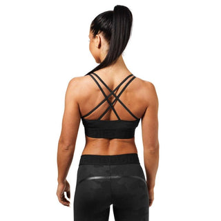 Better Bodies Astoria Sports Bra - Black Camo - Urban Gym Wear