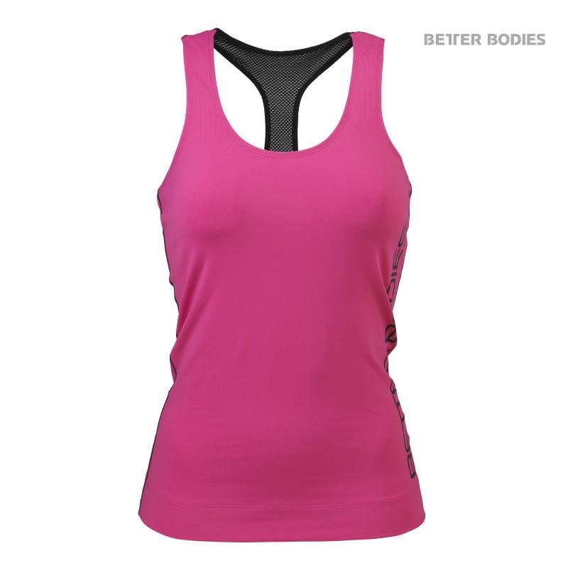 Better Bodies Athlete T-Back - Hot Pink - Urban Gym Wear