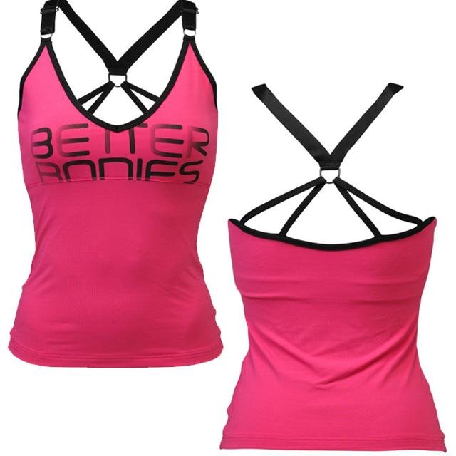 Better Bodies Athlete Tank - Hot Pink - Urban Gym Wear