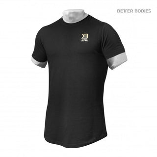 Better Bodies BB Alpha Zip Tee - Black - Urban Gym Wear