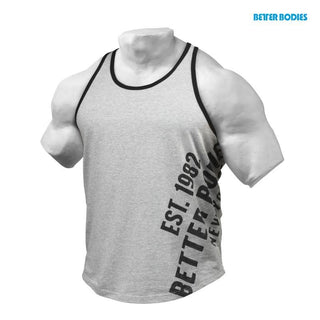 Better Bodies BB Gym T-Back - Greymelange - Urban Gym Wear