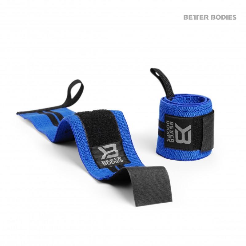 Better Bodies BB Wrist Wraps 18 Inch - Strong Blue - Urban Gym Wear