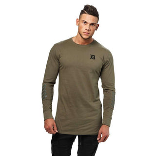 Better Bodies Bronx Long Sleeve - Wash Green - Urban Gym Wear