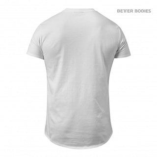 Better Bodies Brooklyn Tee - White - Urban Gym Wear