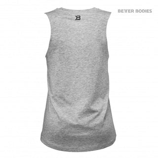 Better Bodies Chelsea Loose Tank - Greymelange - Urban Gym Wear