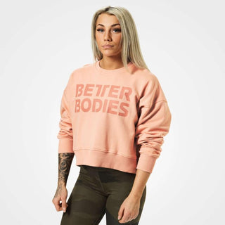 Better Bodies Chelsea Sweater - Peach - Urban Gym Wear