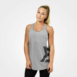 Better Bodies Chelsea T-Back - Greymelange - Urban Gym Wear