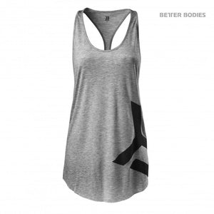 Better Bodies Chelsea T-Back - Greymelange - Urban Gym Wear
