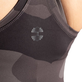Better Bodies Core Crop T-Back - Charcoal Camo - Urban Gym Wear