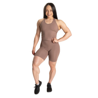 Better Bodies Core Crop T-Back - Warm Sand - Urban Gym Wear