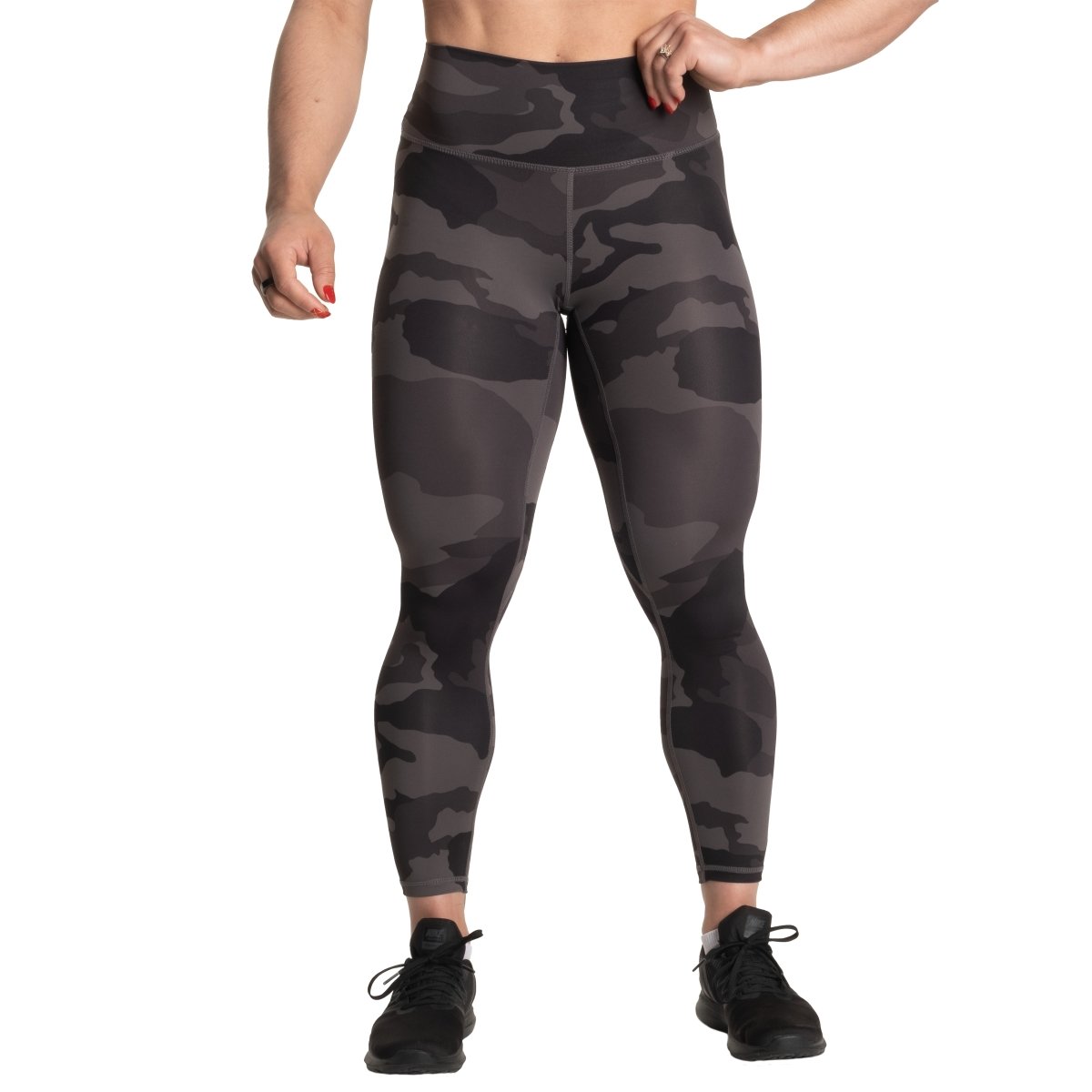 Better Bodies Core Leggings - Charcoal Camo - Urban Gym Wear