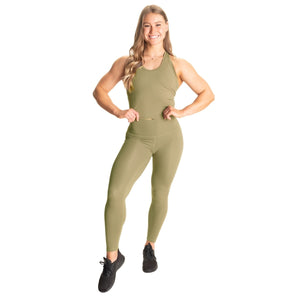 Better Bodies Core Scrunch Leggings - Washed Green - Urban Gym Wear