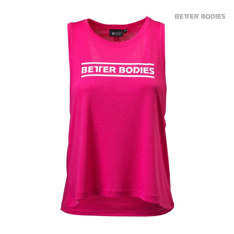 Better Bodies High Line Short Top - Hot Pink – Urban Gym Wear
