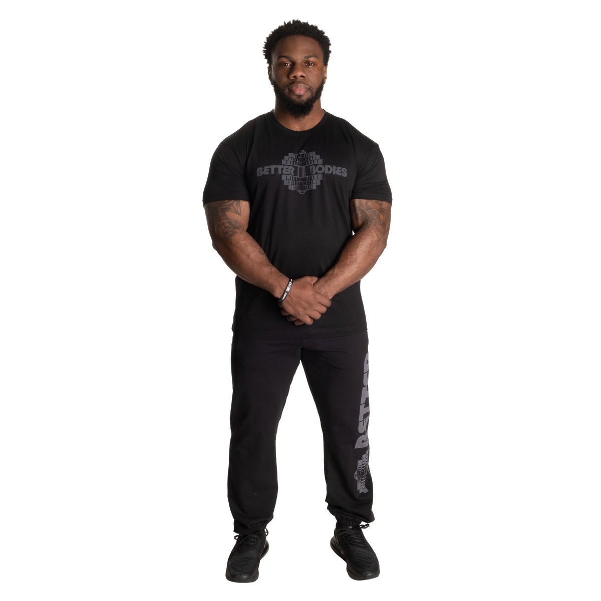 Better Bodies Destination Standard Tee - Black - Urban Gym Wear