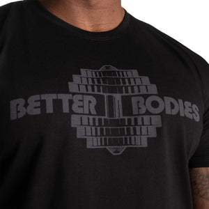 Better Bodies Destination Standard Tee - Black - Urban Gym Wear