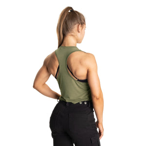 Better Bodies Empire Loose Racer Back - Washed Green - Urban Gym Wear