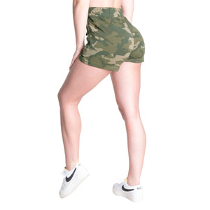Better Bodies Empire Soft Shorts - Washed Green Camo - Urban Gym Wear