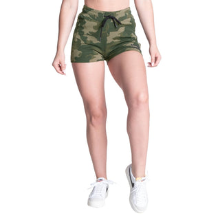 Better Bodies Empire Soft Shorts - Washed Green Camo - Urban Gym Wear
