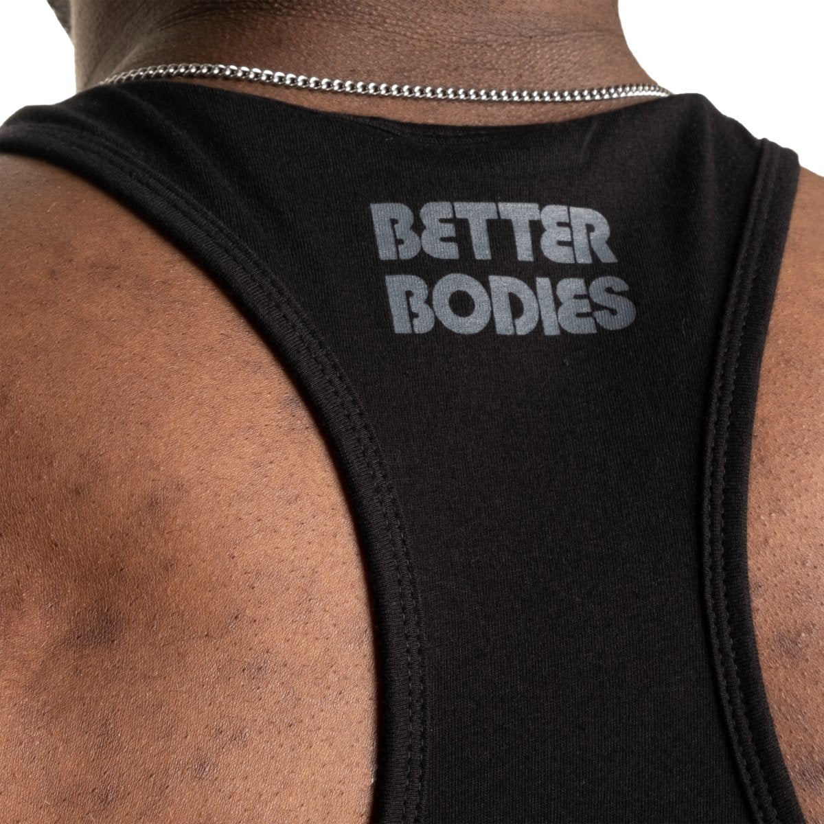 Better Bodies Essential T-Back V2 - Black - Urban Gym Wear