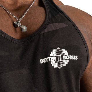 Better Bodies Essential T-Back V2 - Dark Camo - Urban Gym Wear