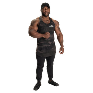 Better Bodies Essential T-Back V2 - Dark Camo - Urban Gym Wear