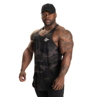 Better Bodies Essential T-Back V2 - Dark Camo - Urban Gym Wear